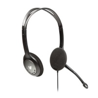 V7 HA201-2NP Stereo Headset with Noise-Cancelling Microphone, Black V7 HA201-2NP Stereo Headset with Noise-Cancelling Microphone, Black