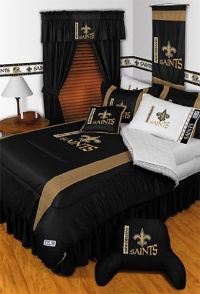 NFL New Orleans Saints 5 Pc Bed in a Bag Queen Bedding Set NFL New Orleans Saints 5 Pc Bed in a Bag Queen Bedding Set