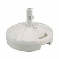 Patio Living Concepts 261 Unweighted 50-Pound-Capacity Umbrella Stand, White Patio Living Concepts 261 Unweighted 50-Pound-Capacity Umbrella Stand, White