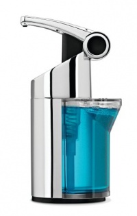 simplehuman Push Pump for Soap or Lotion, Chrome, 10 Ounces simplehuman Push Pump for Soap or Lotion, Chrome, 10 Ounces
