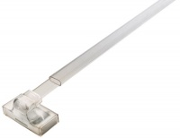 Magne Miracle Magnetic Curtain Rod with Adhesive Option, Clear, 25-Inch to 40-Inch Magne Miracle Magnetic Curtain Rod with Adhesive Option, Clear, 25-Inch to 40-Inch