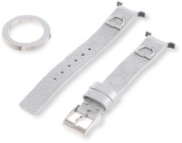 Gucci YFA50022 U-Play Kit Small Silver Leather Watch Case Gucci YFA50022 U-Play Kit Small Silver Leather Watch Case