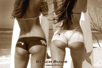 Beach Bums - Girls On Beach, Photo Print Poster - 24x36 Beach Bums - Girls On Beach, Photo Print Poster - 24x36