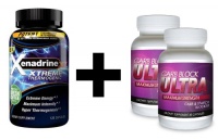 Xenadrine XT (120 Caps) & Carb Block Ultra (2 Bottles) - The Ultimate Fat Burning / Weight Loss Package. DOUBLE Your Results! Xenadrine XT (120 Caps) & Carb Block Ultra (2 Bottles) - The Ultimate Fat Burning / Weight Loss Package. DOUBLE Your Results!