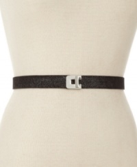 Lock down your new look with this stretchy skinny belt from Style&co. Lock down your new look with this stretchy skinny belt from Style&co.