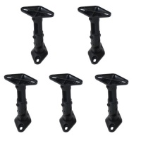 VideoSecu 5 Black Deluxe Speaker Mount Brackets for Walls and Ceilings 1XZ VideoSecu 5 Black Deluxe Speaker Mount Brackets for Walls and Ceilings 1XZ