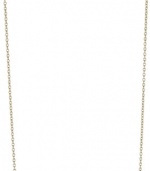 Mizuki 14k Horizontal Diamond Crescent Blackened Necklace On Chain, 16.25