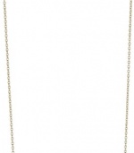 Mizuki 14k Horizontal Diamond Crescent Blackened Necklace On Chain, 16.25