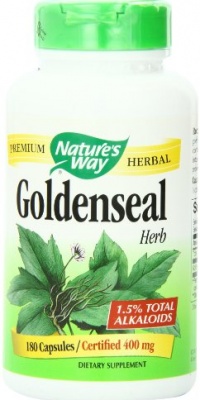 Nature's Way Goldenseal Herb, 400mg, 180-Capsules Nature's Way Goldenseal Herb, 400mg, 180-Capsules