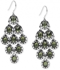 Lucky Brand Beachwood Canyon Openwork Floral Chandelier Earrings Lucky Brand Beachwood Canyon Openwork Floral Chandelier Earrings