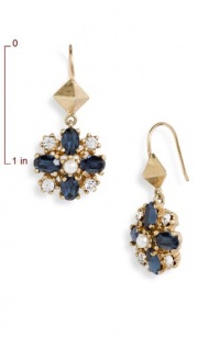 Juicy Couture 'Nouveau Couture' Cluster Drop Earrings Juicy Couture 'Nouveau Couture' Cluster Drop Earrings