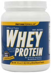 Jarrow Formulas Whey Protein, Unflavored, 1 Pound Jarrow Formulas Whey Protein, Unflavored, 1 Pound