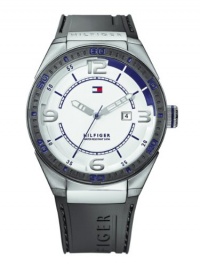 Tommy Hilfiger Men's 1790806 Sport Grey Silicon and Stainless Steel Watch Tommy Hilfiger Men's 1790806 Sport Grey Silicon and Stainless Steel Watch