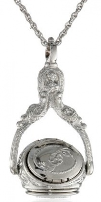 1928 Jewelry Rotating Trio Locket Necklace, 30 1928 Jewelry Rotating Trio Locket Necklace, 30