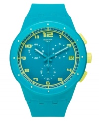 A splash of summer color is just what the doctor ordered with this Acid Drop watch from Swatch. A splash of summer color is just what the doctor ordered with this Acid Drop watch from Swatch.