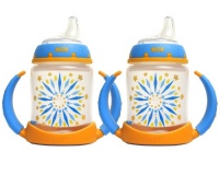 NUK 2 Count Trendline Tie Dye Learner Cup Bundle Pack, Boy, 5 Ounce NUK 2 Count Trendline Tie Dye Learner Cup Bundle Pack, Boy, 5 Ounce