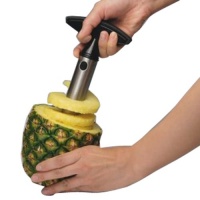 Easy Tool Stainless Steel Fruit Pineapple Corer Slicer Peeler Cut Easy Tool Stainless Steel Fruit Pineapple Corer Slicer Peeler Cut
