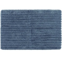 Shaw Living Saville Nylon 17-Inch by 24-Inch Bath Rug, Azure Shaw Living Saville Nylon 17-Inch by 24-Inch Bath Rug, Azure
