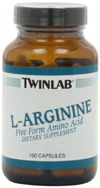 Twinlab L-Arginine 500mg, 100 Capsules (Pack of 3) Twinlab L-Arginine 500mg, 100 Capsules (Pack of 3)