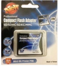 ESDCFII: Extreme MMC, SDHC, SD to CF Type II Adapter ESDCFII: Extreme MMC, SDHC, SD to CF Type II Adapter
