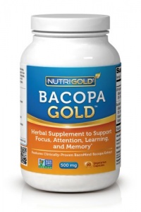 Nutrigold Bacopa Gold (Clinically-proven BacoMind), 500 mg, 90 veg. capsules Nutrigold Bacopa Gold (Clinically-proven BacoMind), 500 mg, 90 veg. capsules