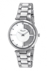 Kenneth Cole New York KC4827 Transparency Triple Silver Transparency Ladies Watch Kenneth Cole New York KC4827 Transparency Triple Silver Transparency Ladies Watch