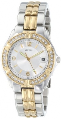 Guess Women's U0026L1 Dazzling Sporty Mixed-Metal Watch Guess Women's U0026L1 Dazzling Sporty Mixed-Metal Watch