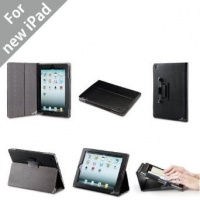 Acase iPad 3 Case / Cover (Apple iPad 4 / iPad 3 / iPad 2 / New iPad) - Premium Micro Fiber Leather Case and Flip Stand with Stylus Holder - 100% Support Sleep & Awake for iPad (Black) Acase iPad 3 Case / Cover (Apple iPad 4 / iPad 3 / iPad 2 / New iPad) - Premium Micro Fiber Leather Case and Flip Stand with Stylus Holder - 100% Support Sleep & Awake for iPad (Black)