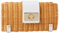 Kate Spade New York Waverly Terrace Jeanetta PXRU4021 Clutch,Natural/White,One Size Kate Spade New York Waverly Terrace Jeanetta PXRU4021 Clutch,Natural/White,One Size