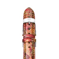 MICHELE 18Mm Bronze Multi Fashion Patent Strap MICHELE 18Mm Bronze Multi Fashion Patent Strap