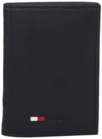 Tommy Hilfiger Men's Polished Lamb Trifold Credit Card Wallet Tommy Hilfiger Men's Polished Lamb Trifold Credit Card Wallet