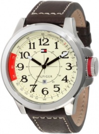 Tommy Hilfiger 1790844 Sport Stainless Steel and Khaki Brown leahter Watch Tommy Hilfiger 1790844 Sport Stainless Steel and Khaki Brown leahter Watch