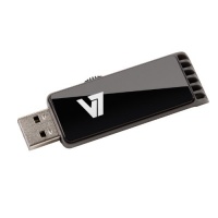 V7 4GB Flash Drive USB 2.0 Black Retractable Connector (VAFD4GAR-1N) V7 4GB Flash Drive USB 2.0 Black Retractable Connector (VAFD4GAR-1N)