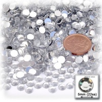 The Crafts Outlet 144-Piece Flat Back Loose Acrylic Round Rhinestones, 5mm, Crystal Clear The Crafts Outlet 144-Piece Flat Back Loose Acrylic Round Rhinestones, 5mm, Crystal Clear