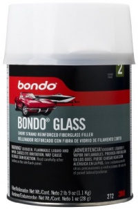 Bondo 272 Bondo-Glass Fiberglass Reinforced Filler Quart Can - 2 lbs 9 oz. Bondo 272 Bondo-Glass Fiberglass Reinforced Filler Quart Can - 2 lbs 9 oz.