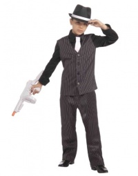 Kids 20s Lil Gangster Costume Kids 20s Lil Gangster Costume