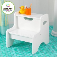 KidKraft Two Step Stool - White KidKraft Two Step Stool - White