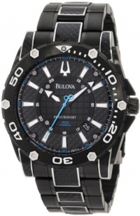 Bulova Men's 98B153 Precisionist Champlain Steel + black ion Watch Bulova Men's 98B153 Precisionist Champlain Steel + black ion Watch