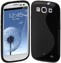 Cimo S-Line Back Flexible Cover TPU Case for Samsung Galaxy S III S3 (AT&T, T-Mobile, Sprint, Verizon, US Cellular) - Black Cimo S-Line Back Flexible Cover TPU Case for Samsung Galaxy S III S3 (AT&T, T-Mobile, Sprint, Verizon, US Cellular) - Black