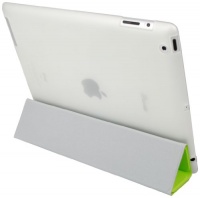 Luvvitt DOLCE Slim-fit Smart Cover Companion / Compatible TPU Case (Back Cover Only) for iPad 2 and iPad 3 - Transparent Luvvitt DOLCE Slim-fit Smart Cover Companion / Compatible TPU Case (Back Cover Only) for iPad 2 and iPad 3 - Transparent