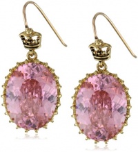 Juicy Couture Jewelry Pink Large Oval Drop Earrings Juicy Couture Jewelry Pink Large Oval Drop Earrings