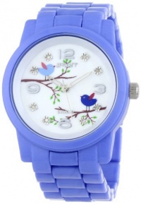 Sprout Women's ST/5031MPBL Diamond Dial Blue Corn Resin Watch Sprout Women's ST/5031MPBL Diamond Dial Blue Corn Resin Watch