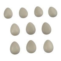 10 Slide-On Foam Cushion Backs For Clip-On Earrings - Set of Five Pairs - Earring Converter Cushions 10 Slide-On Foam Cushion Backs For Clip-On Earrings - Set of Five Pairs - Earring Converter Cushions
