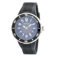 Philip Stein Men's 34-BB-RB Extreme Black Rubber Strap Watch Philip Stein Men's 34-BB-RB Extreme Black Rubber Strap Watch