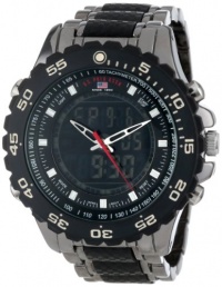 U.S. Polo Assn. Sport Men's US8170 Black and Gunmetal Ana-Digi Bracelet Watch U.S. Polo Assn. Sport Men's US8170 Black and Gunmetal Ana-Digi Bracelet Watch