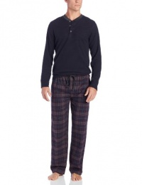 Ike Behar Men's Pant and Thermal Henley Gift Set Ike Behar Men's Pant and Thermal Henley Gift Set