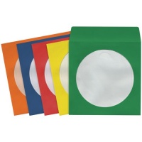 Maxell CD-401 Multi-color CD/DVD Sleeves - 50 pack Maxell CD-401 Multi-color CD/DVD Sleeves - 50 pack