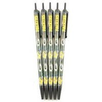 NFL Green Bay Packers Disposable Black Ink Click Pens, 5-Pack NFL Green Bay Packers Disposable Black Ink Click Pens, 5-Pack