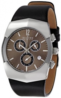 Skagen Men's SK581XLSLM Black Label Black Dial Watch Skagen Men's SK581XLSLM Black Label Black Dial Watch