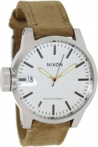 Nixon Chronicle Watch - Men's Desert Suede, One Size Nixon Chronicle Watch - Men's Desert Suede, One Size